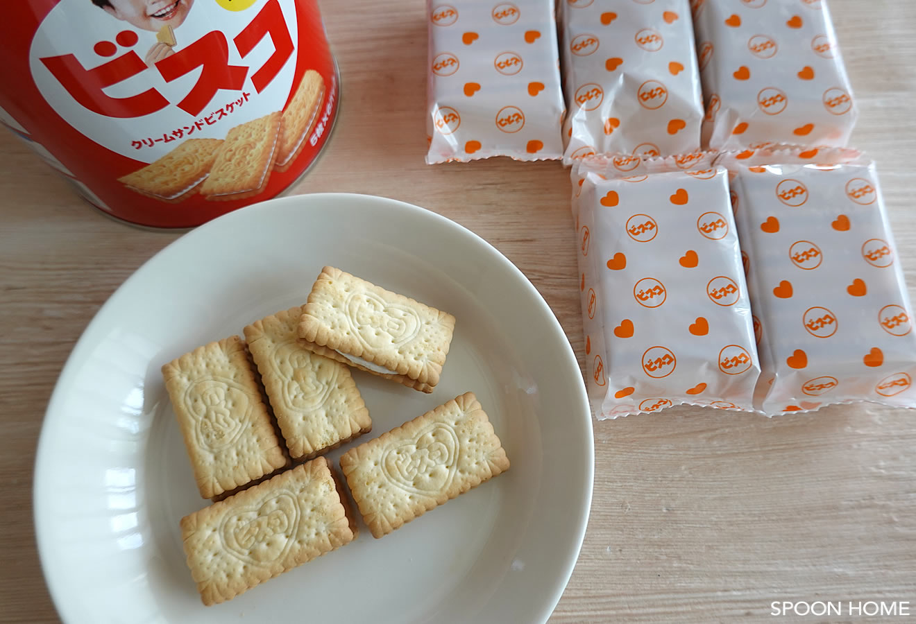 おいしいお菓子・クッキーの保存食「ビスコ 保存缶」のブログ画像