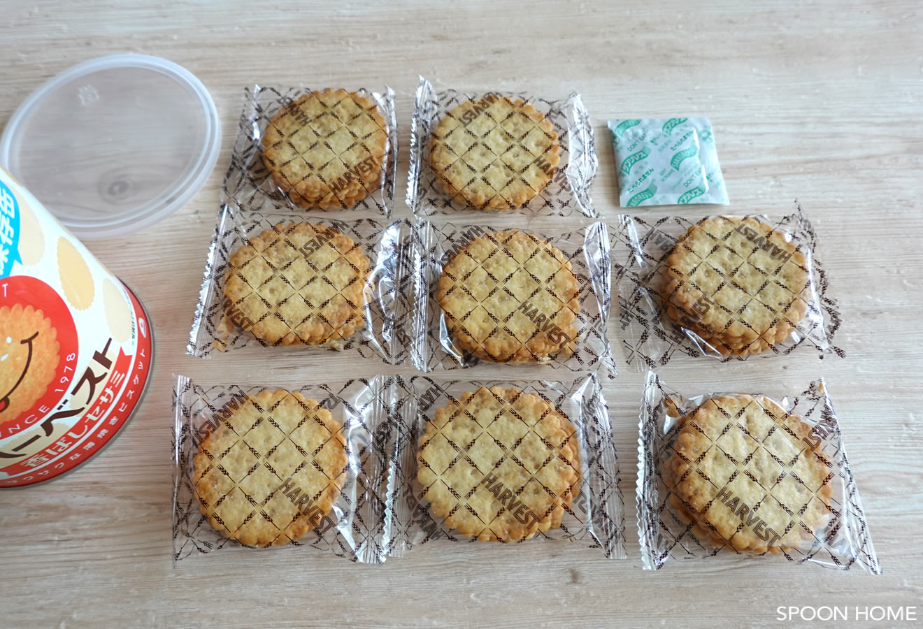 おいしいお菓子・クッキーの保存食「ハーベスト 保存缶」のブログ画像