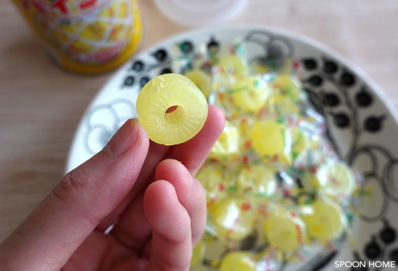 おいしいお菓子・クッキーの保存食「パインアメ 保存缶」のブログ画像