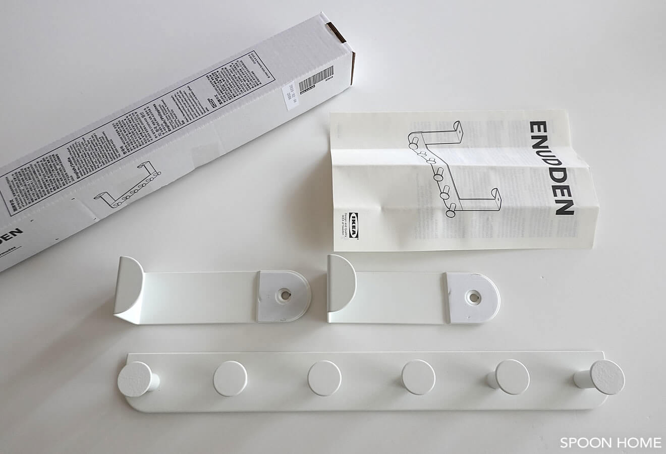 2020年に購入品・IKEAの「エヌーデン ハンガー 扉」のブログ画像