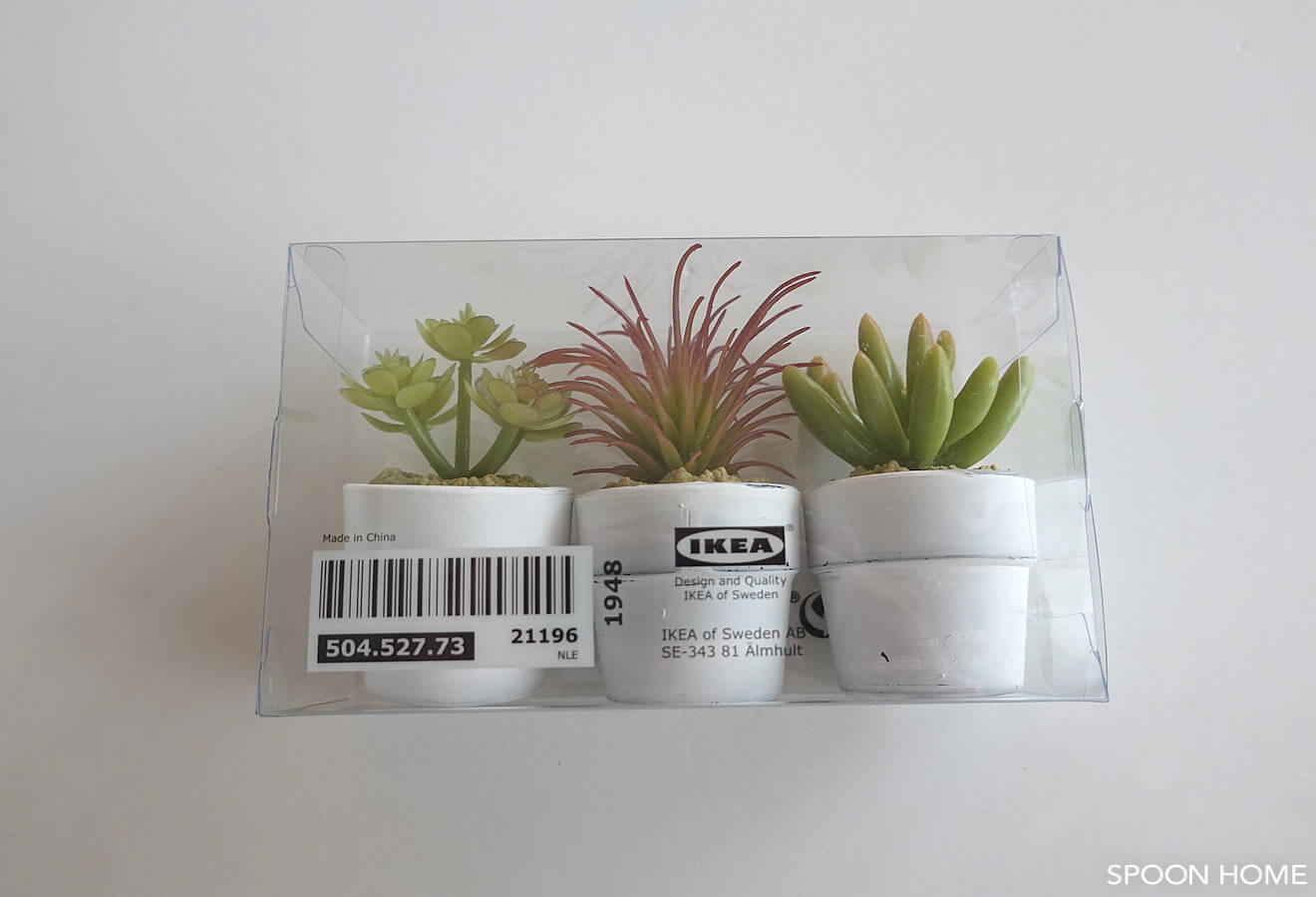 2020年に購入品・IKEAの「フェイカ 人工観葉植物 鉢カバー付き」のブログ画像