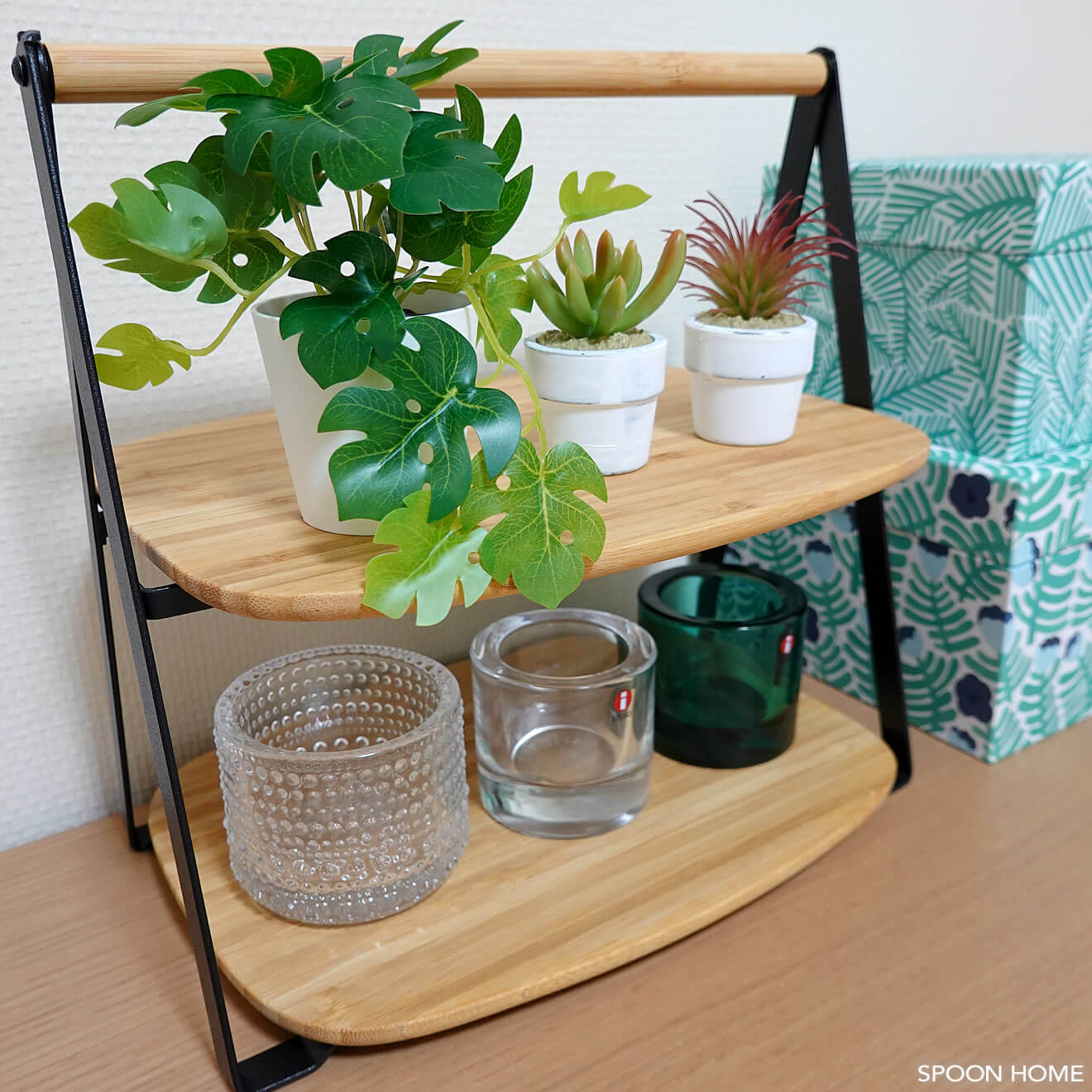 2020年に購入品・IKEAの「フェイカ 人工観葉植物 鉢カバー付き」のブログ画像