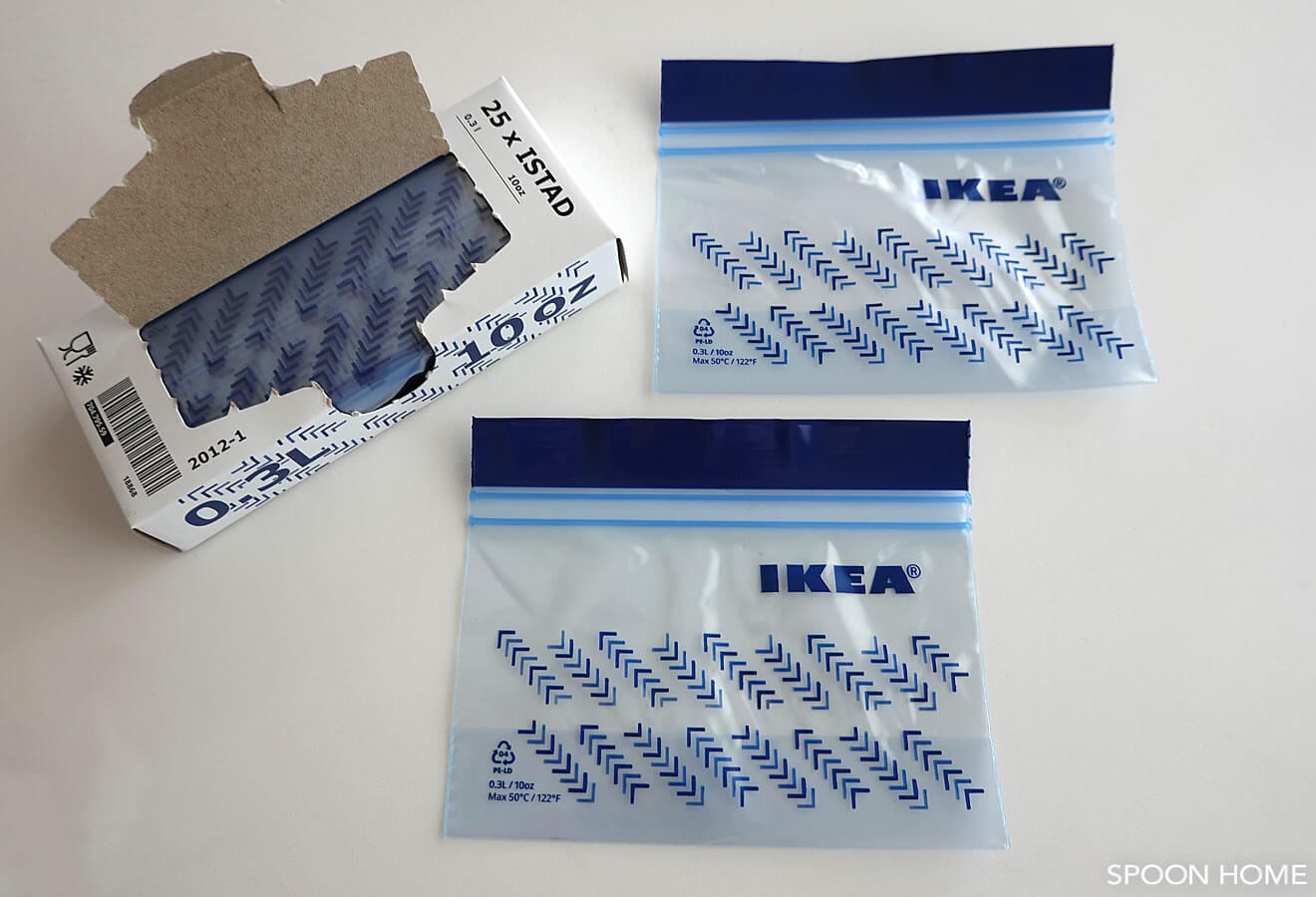2020年に購入品・IKEAの「ISTAD・イースタード フリーザーバッグ」のブログ画像