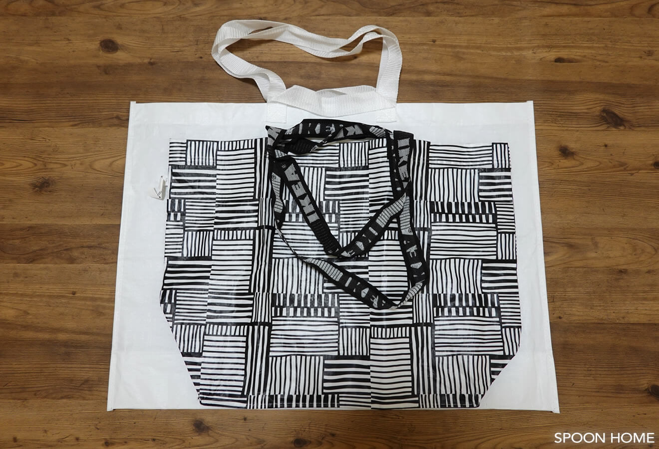 無印良品のエコバッグ・再生ポリプロピレンバッグのブログ画像