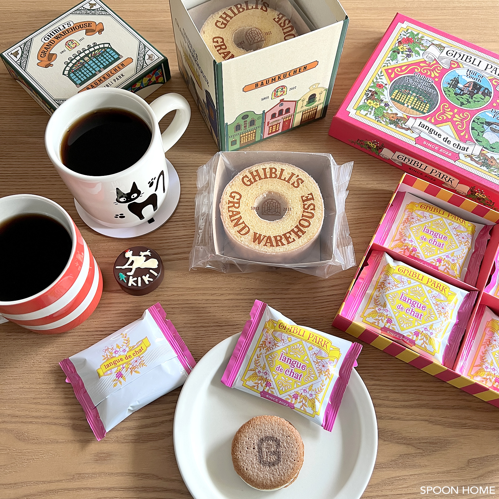 ジブリパークのお土産グッズ購入品・大倉庫ショップの画像