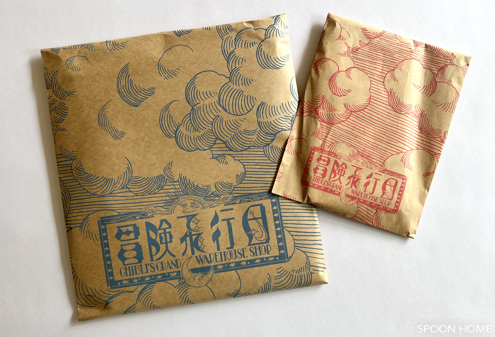 ジブリパークのお土産グッズ購入品・大倉庫ショップの画像