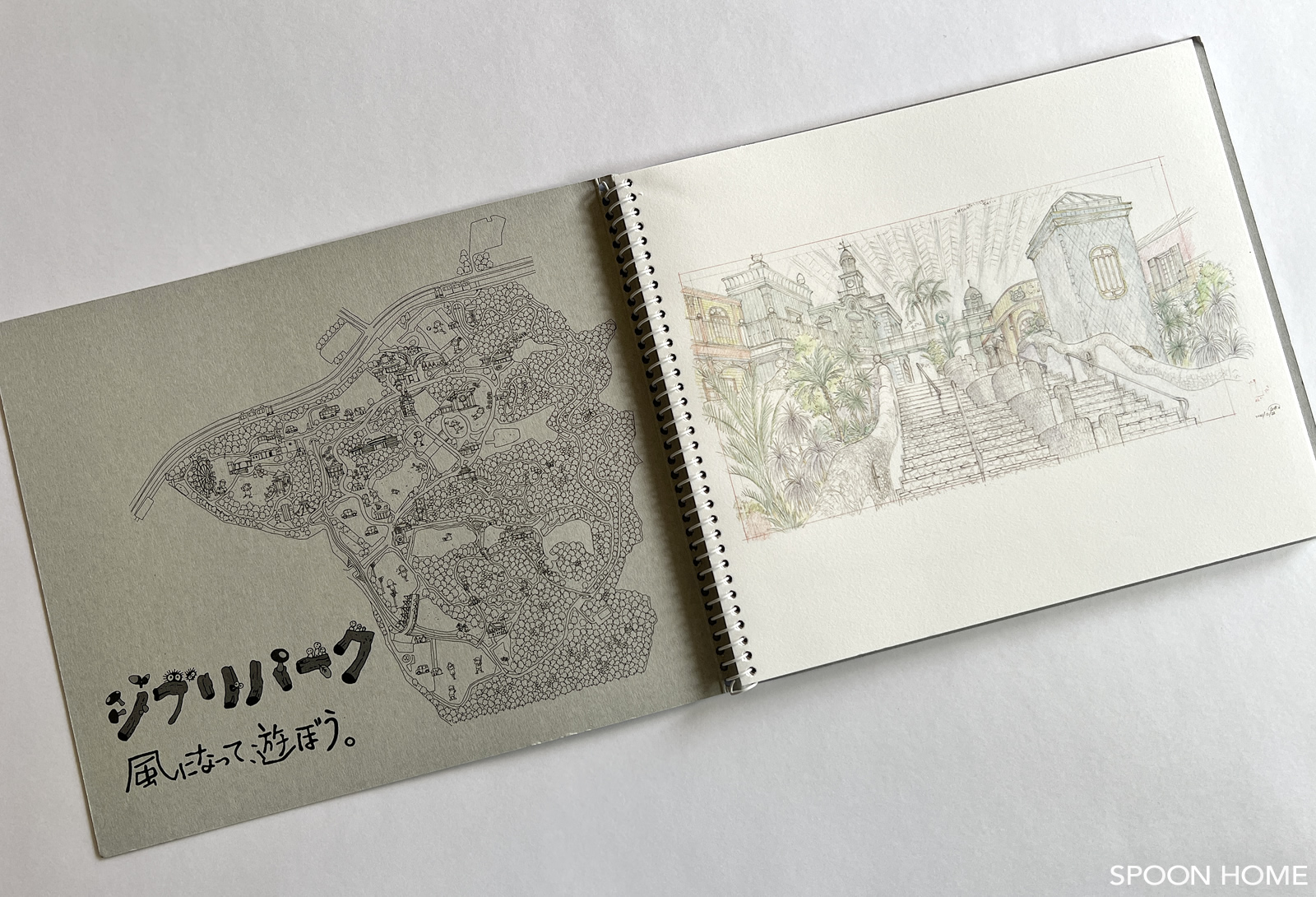 ジブリパークのお土産グッズ購入品・大倉庫ショップの画像