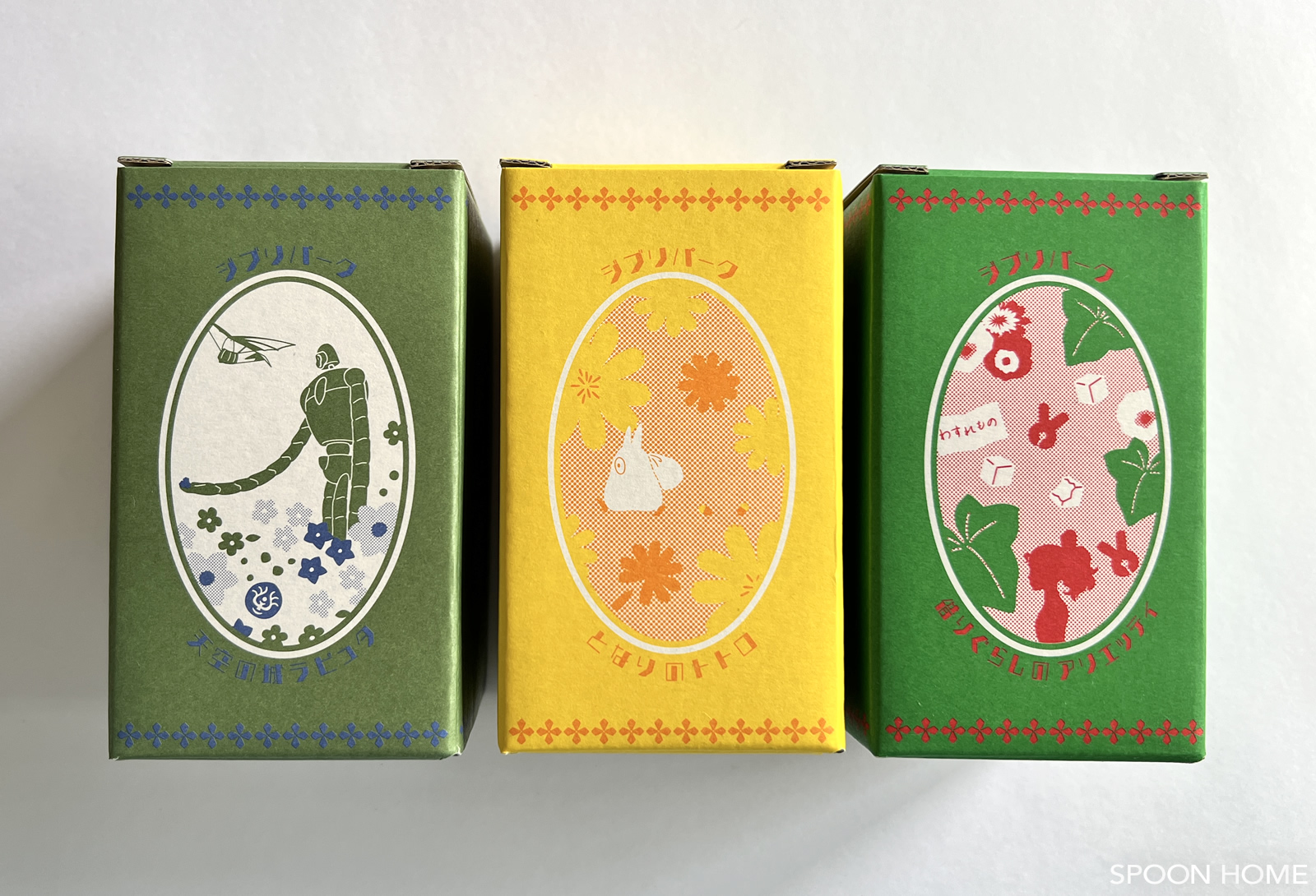 ジブリパークのお土産グッズ購入品・大倉庫ショップの画像
