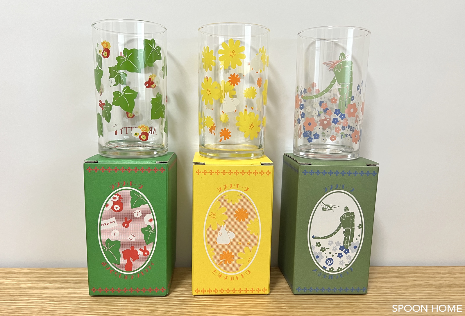 ジブリパークのお土産グッズ購入品・大倉庫ショップの画像