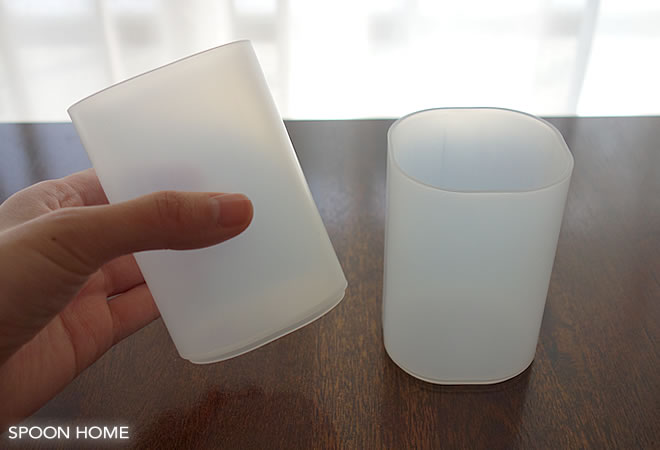 無印良品のポリプロピレンメイクボックスのブログ画像