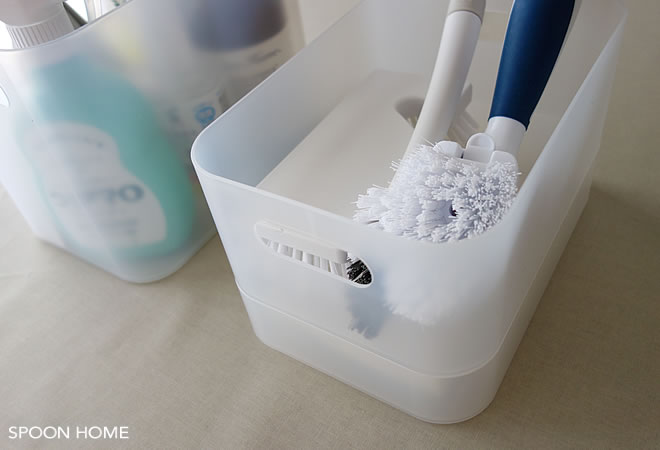 無印良品のポリプロピレンメイクボックスのブログ画像