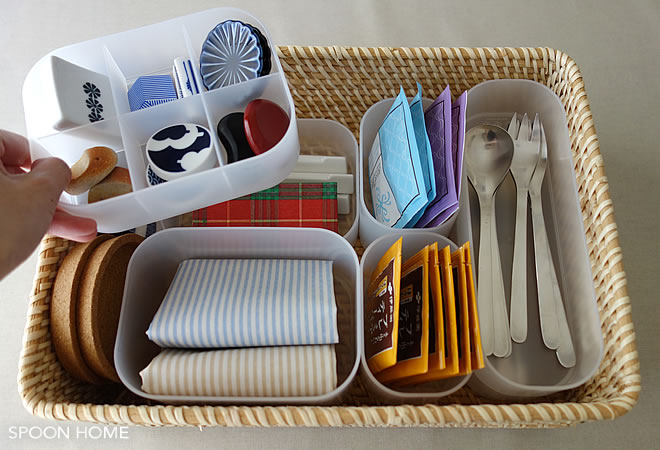 無印良品のポリプロピレンメイクボックスのブログ画像