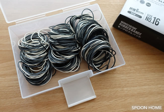 100均はがきケースの収納ブログ画像