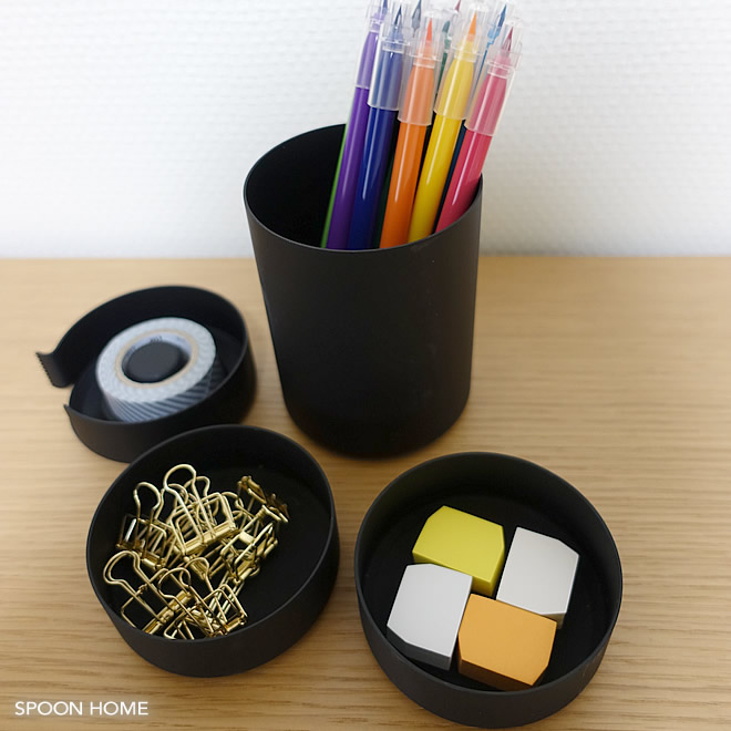 文房具の収納方法とアイデアのブログ画像